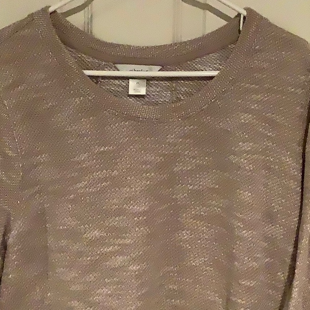 Purple Casual Sweatshirt